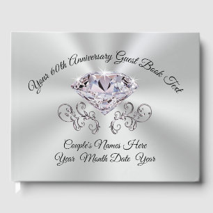 Livre d'or de mariage et d'anniversaire de mariage