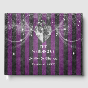 livre d'or de mariage gothique Halloween