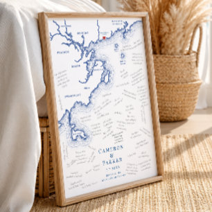 Livre d'or de mariage Misselwood Events à Endicott