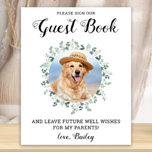 Livre d'or de mariage pour animaux de compagnie pe