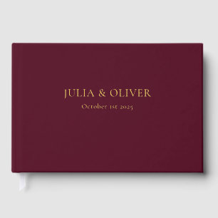 Livre d'or de mariage simple, Livre d'or de mariag