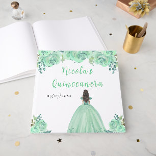 Livre d'or de Quinceanera de la Princesse aux Chev