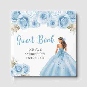 Livre d'or de Quinceanera de la Princesse en Robe