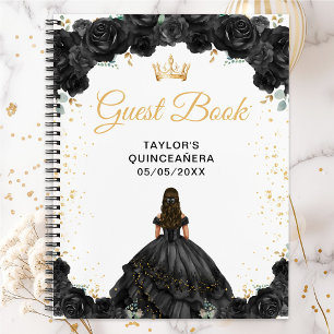 Livre d'or de Quinceañera de la Princesse Noire