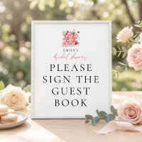 Livre d'or de salle à manger de mariage Signé Tass