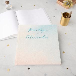 Livre D'or Dégradé pastel serein avec étoiles