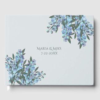 Livre D'or Delphinium bleu