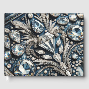 Livre D'or Denim & Diamonds Gemstone Bling Jean