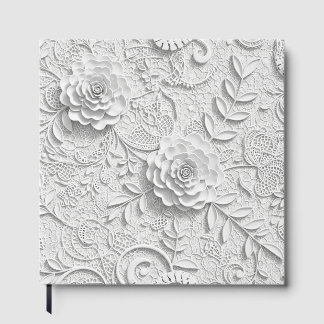Livre D'or Dentelle Florale