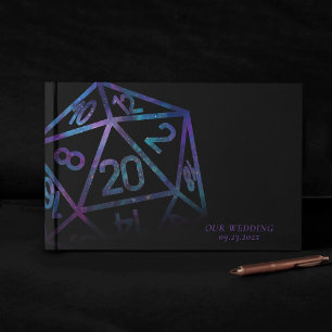 Livre D'or Dés RPG Nebula Imaginaire Tabletop Gamer Personn