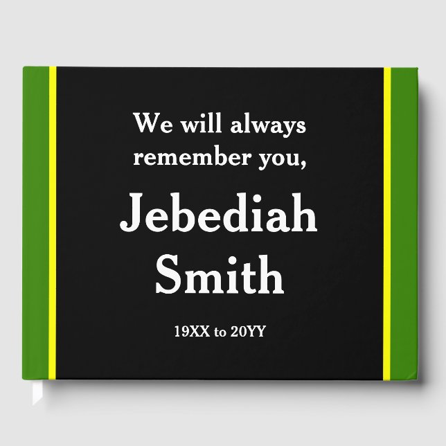 Livre d'or des souvenirs clairs et respectables (Recto)