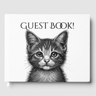 Livre D'or Dessin adorable de Young Cat
