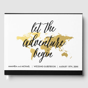 Livre D'or Destination Wedding Guest book couleur modifiabl