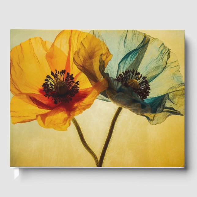 Livre D'or Deux fleurs (Recto)