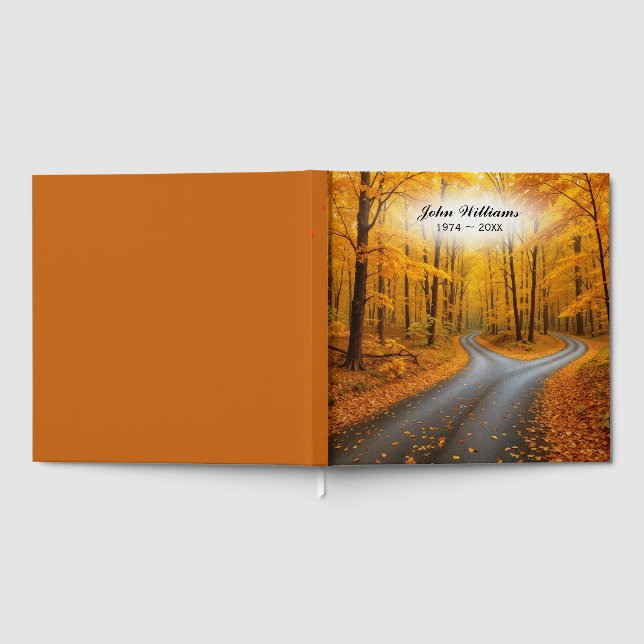 Livre D'or Deux routes dans un bois d'automne (Complet)