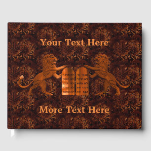 Livre D'or Dix commandements et lions