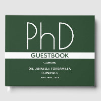 Doctorat Graduation Party Green