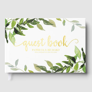 Livre D'or Douceur Eucalyptus Baby Shower