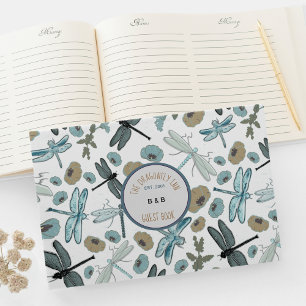 Livre D'or Dragonflies Floral Vacances Home