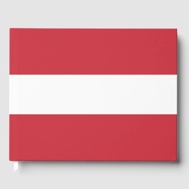 Livre D'or Drapeau autrichien (Recto)