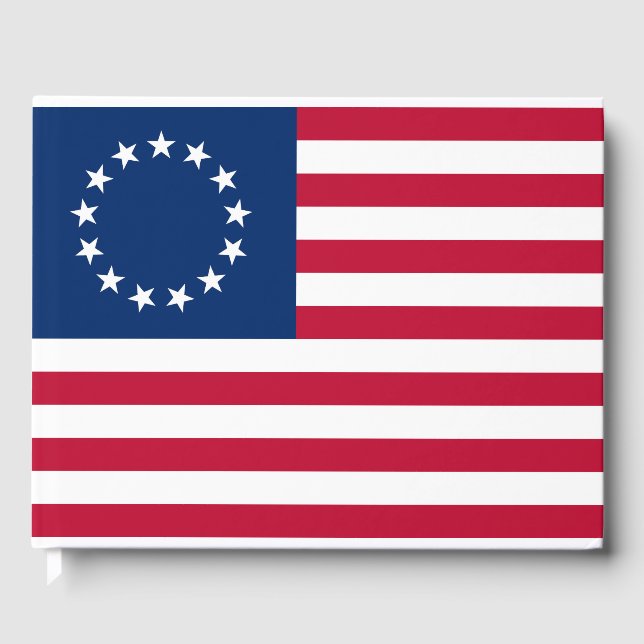 Livre D'or Drapeau Betsy Ross (Recto)