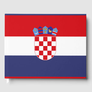 Livre D'or Drapeau de Croatie