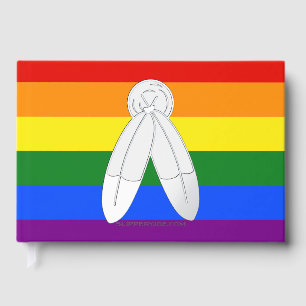 Livre D'or Drapeau de fierté bispirituel de SlipperyJoe's sym