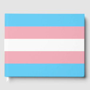 Livre D'or Drapeau de fierté transgenre - Arc-en-ciel LGBT
