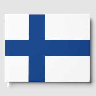 Livre D'or Drapeau de Finlande