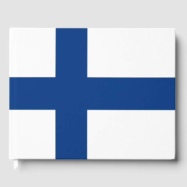 Livre D'or Drapeau de Finlande (Recto)