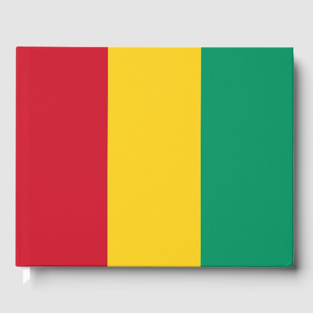 Livre D'or Drapeau de Guinée (Recto)