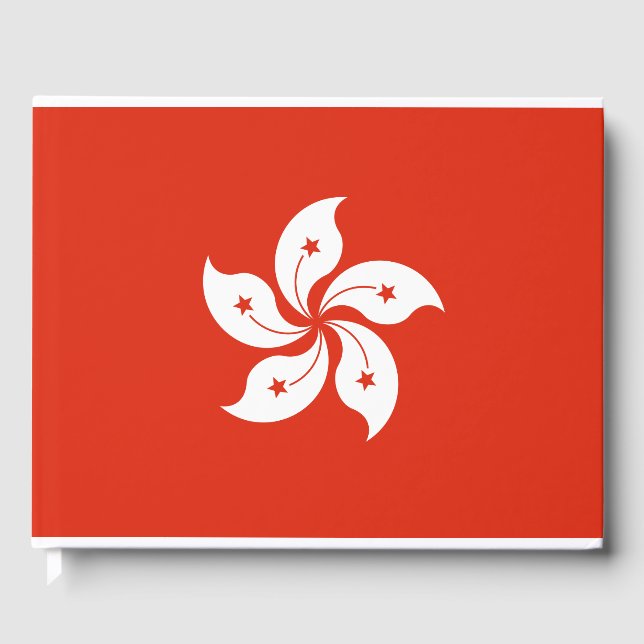 Livre D'or Drapeau de Hong Kong (Recto)