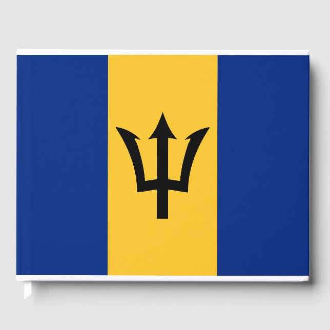 Livre D'or Drapeau de la Barbade (Bajan) (Recto)