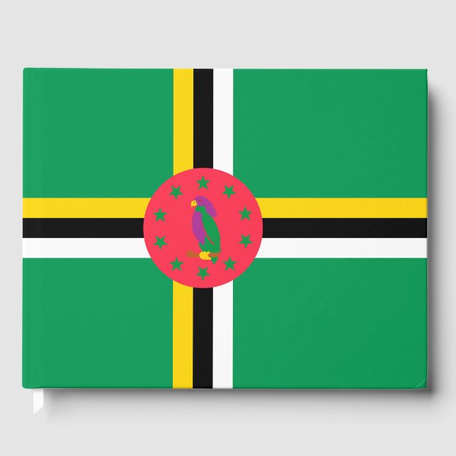 Livre D'or Drapeau de la Dominique (Recto)