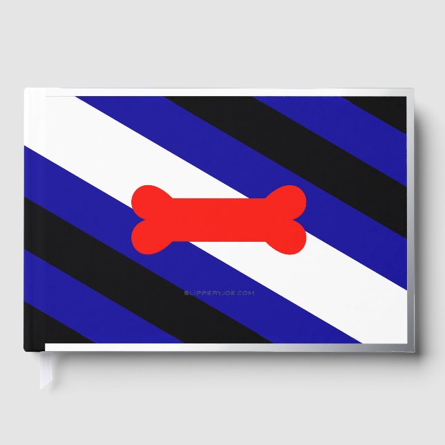 Livre D'or Drapeau de la fierté de jeu de chiots de SlipperyJ (Recto)