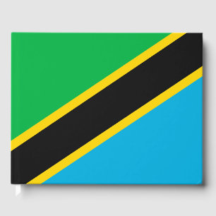 Livre D'or Drapeau de la Tanzanie