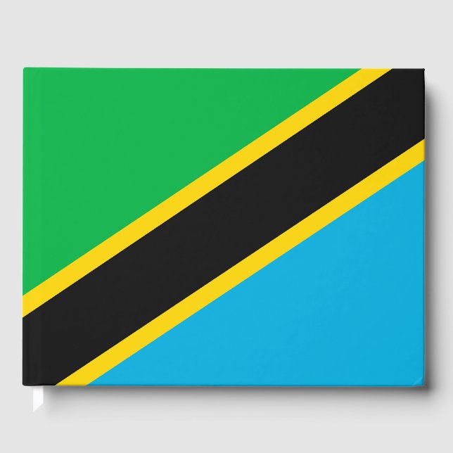 Livre D'or Drapeau de la Tanzanie (Recto)