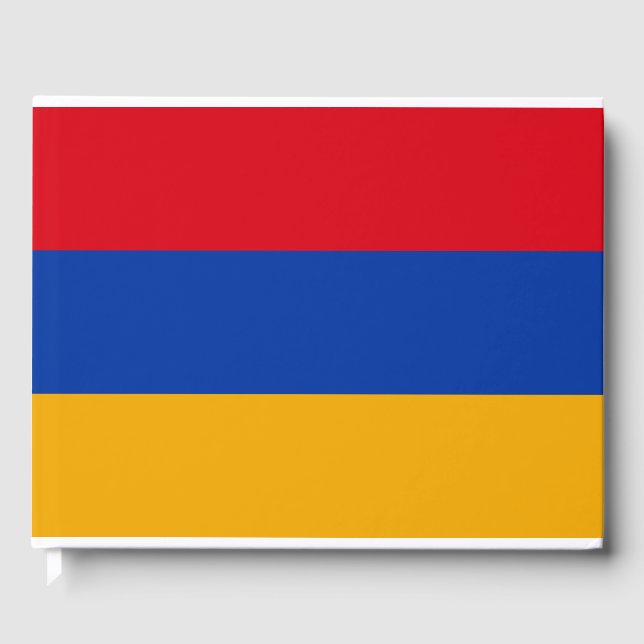 Livre D'or Drapeau de l'Arménie (Recto)