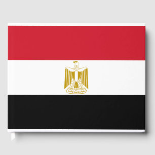 Livre D'or Drapeau de l'Égypte