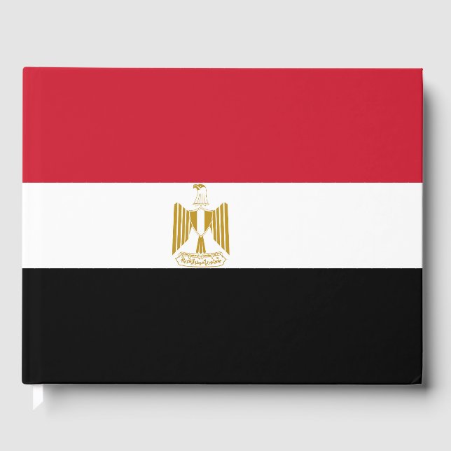 Livre D'or Drapeau de l'Égypte (Recto)