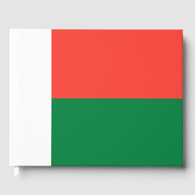 Livre D'or Drapeau de Madagascar (Recto)