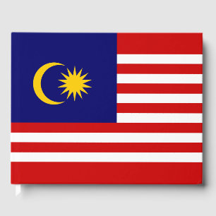 Livre D'or Drapeau de Malaisie