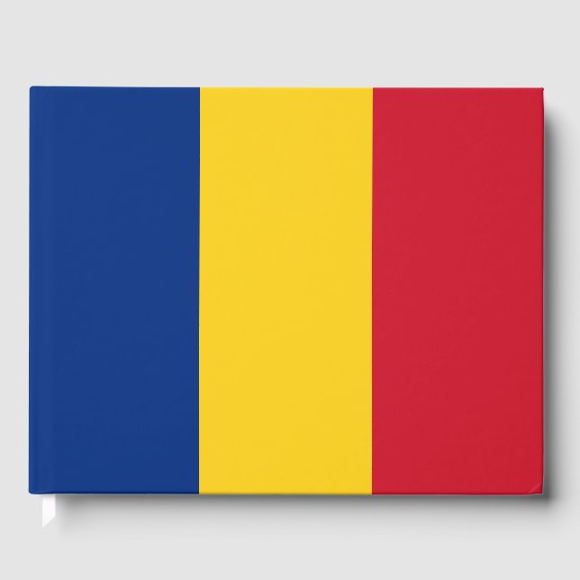 Livre D'or Drapeau de Roumanie (Recto)