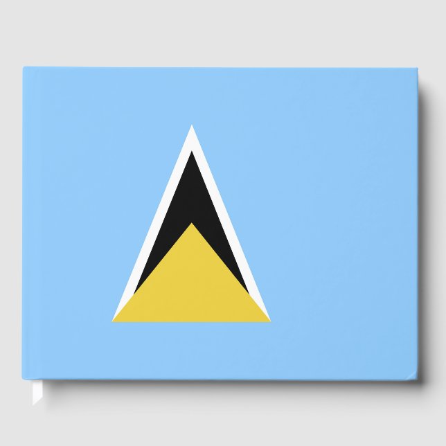 Livre D'or Drapeau de Sainte-Lucie (Recto)