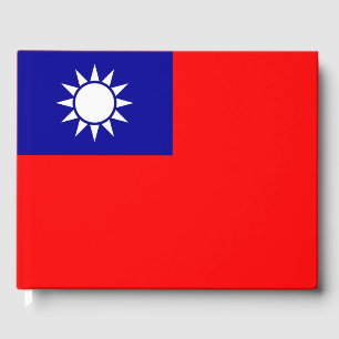 Livre D'or Drapeau de Taïwan : République de Chine, Taipei ch