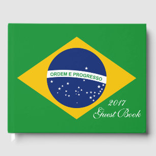 Livre D'or Drapeau du Brésil Bandeira do Brasil