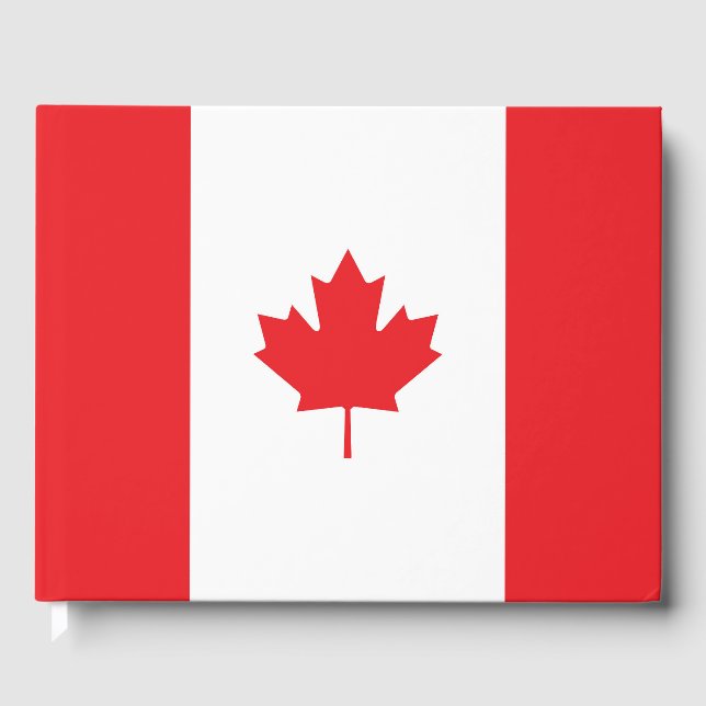 Livre D'or Drapeau du Canada (Recto)