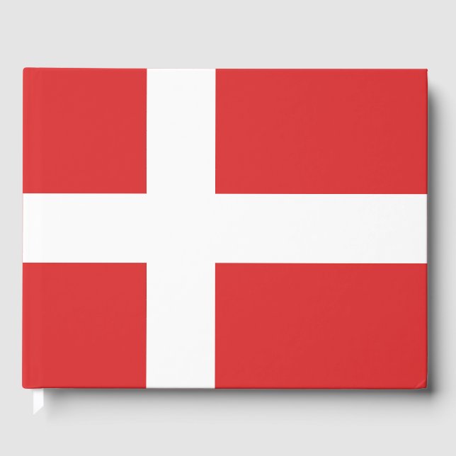 Livre D'or Drapeau du Danemark (Recto)