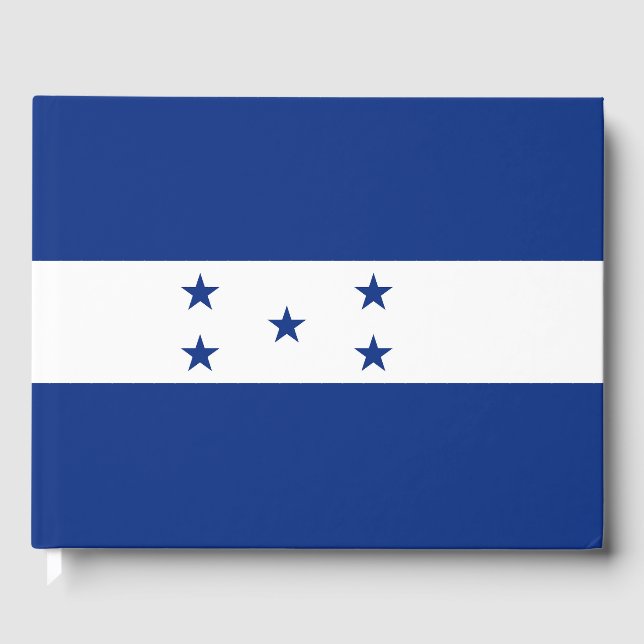 Livre D'or Drapeau du Honduras (Recto)