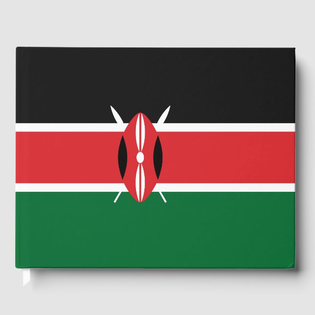 Livre D'or Drapeau du Kenya (Recto)